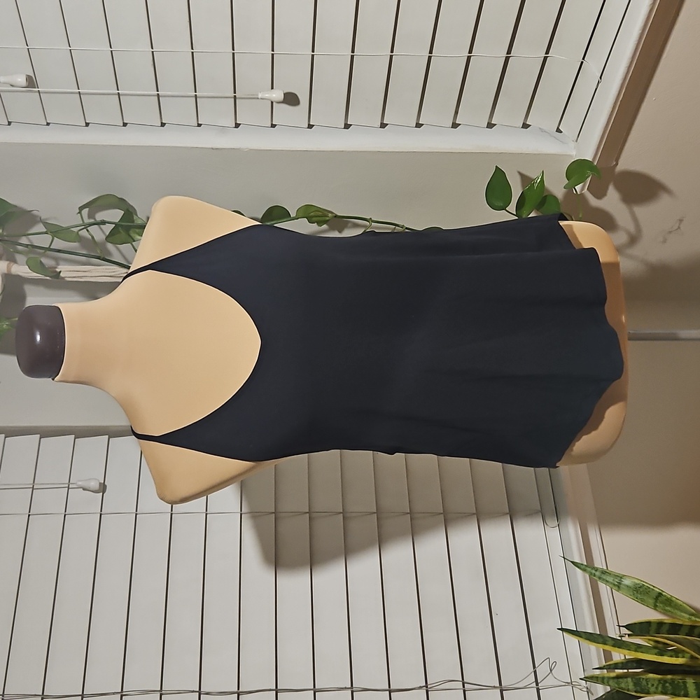 Lululemon Black Silk Blend Yoga Top